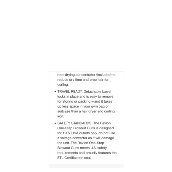 New Revlon One-Step Blowout Curls | Dries and Curls in One-Step Ships Same Day - Picture 8 of 13